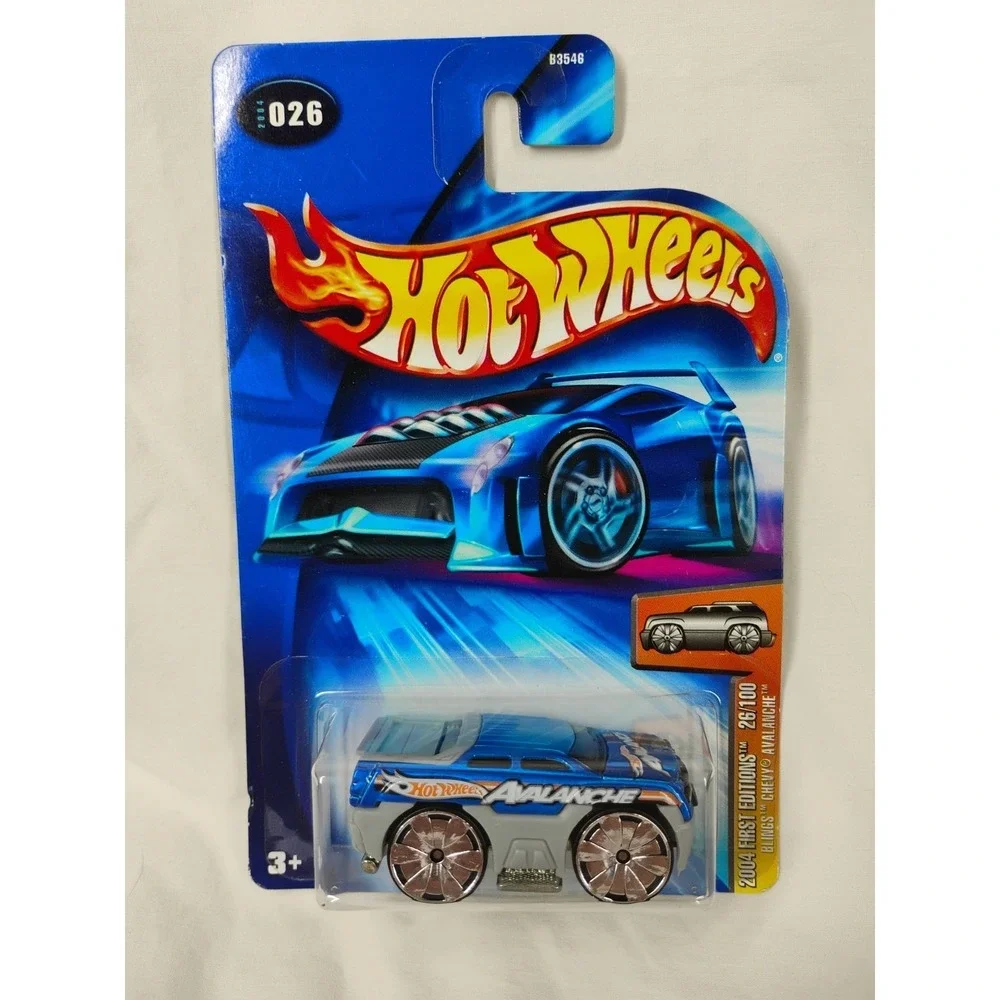 2004 Hot Wheels First Editions 026‎ Blings Chevy Avalanche 26/100